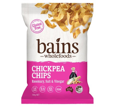 Bains Chickpea Chips | Rosemary, Salt and Vinegar